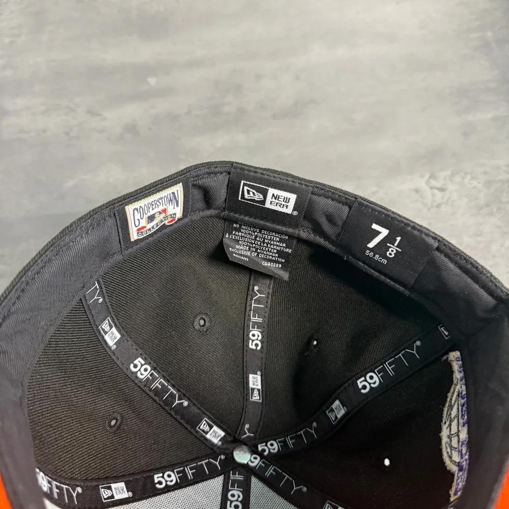 Hat Club Houston Astros New Era 7 1/8 Black Orange J Balvin Rio Solar Flare